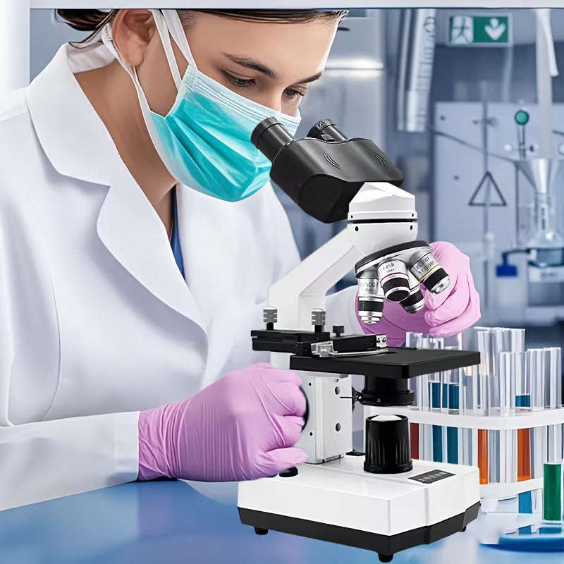 Professional Biomedical Compound Microscope 40X-2500X Magnification (10000808)