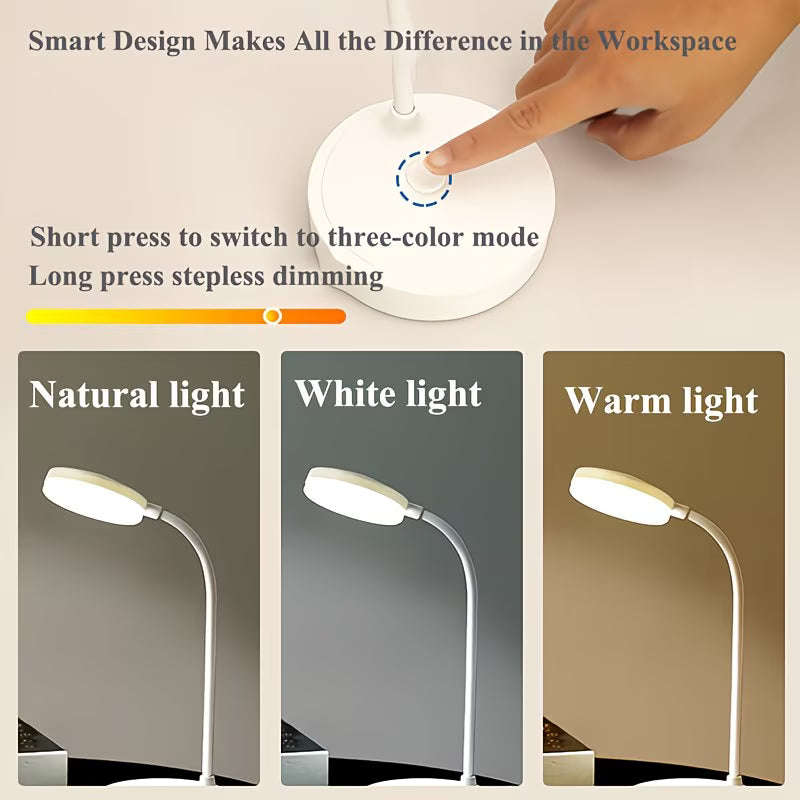 Redisson Smart Rechargeable Touch Switch Desk Lamp with 4 modes (10007801)