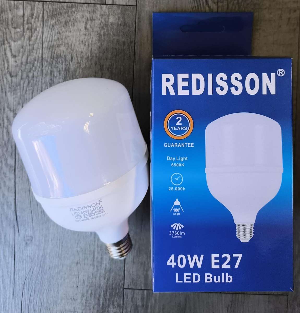 REDISSON 220v AC 40Watt E27 (Screw Type) 6500K Cool White LED Bulb