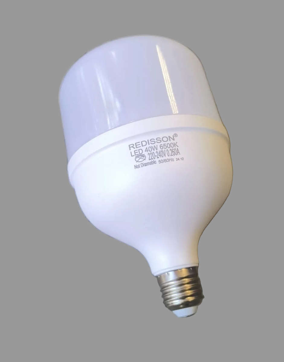REDISSON 220v AC 40Watt E27 (Screw Type) 6500K Cool White LED Bulb