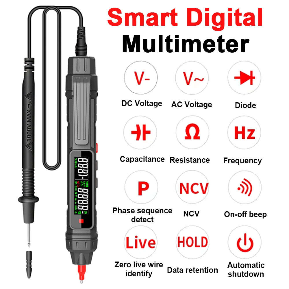 Smart Digital Pen Type Multimeter (10007815)