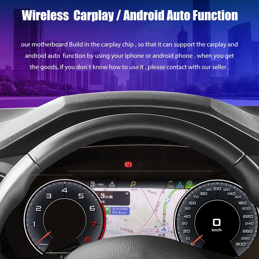 10.25'' Navidigital Dashboard For Audi A3 S3 8V Q2 Q2L 2008-2013 2014-2020 Years (10008921)