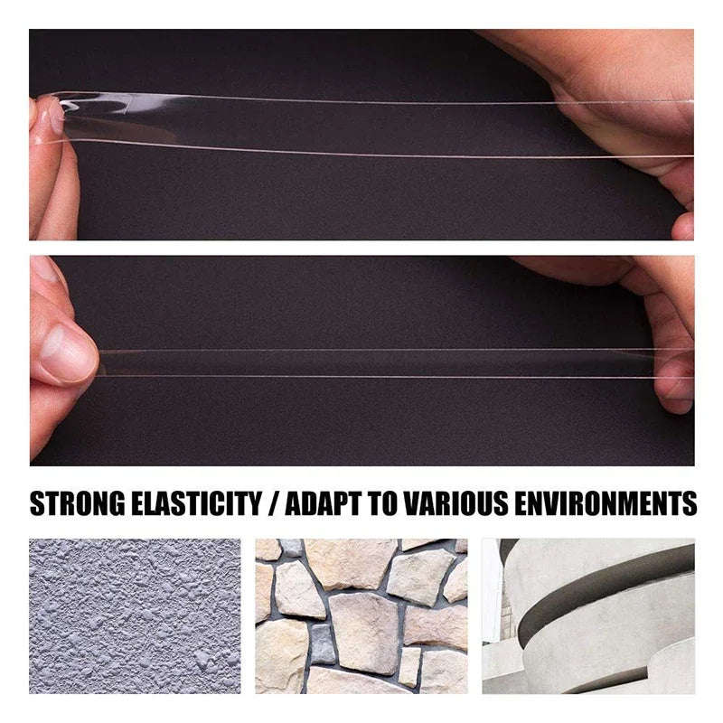 5m Double Sided Heat Resistant High Adhesion Transparent Adhesive Tape