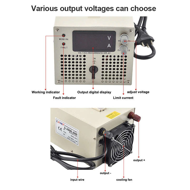2000W 150v DC Adjustable Switching Power Supply (10008311)