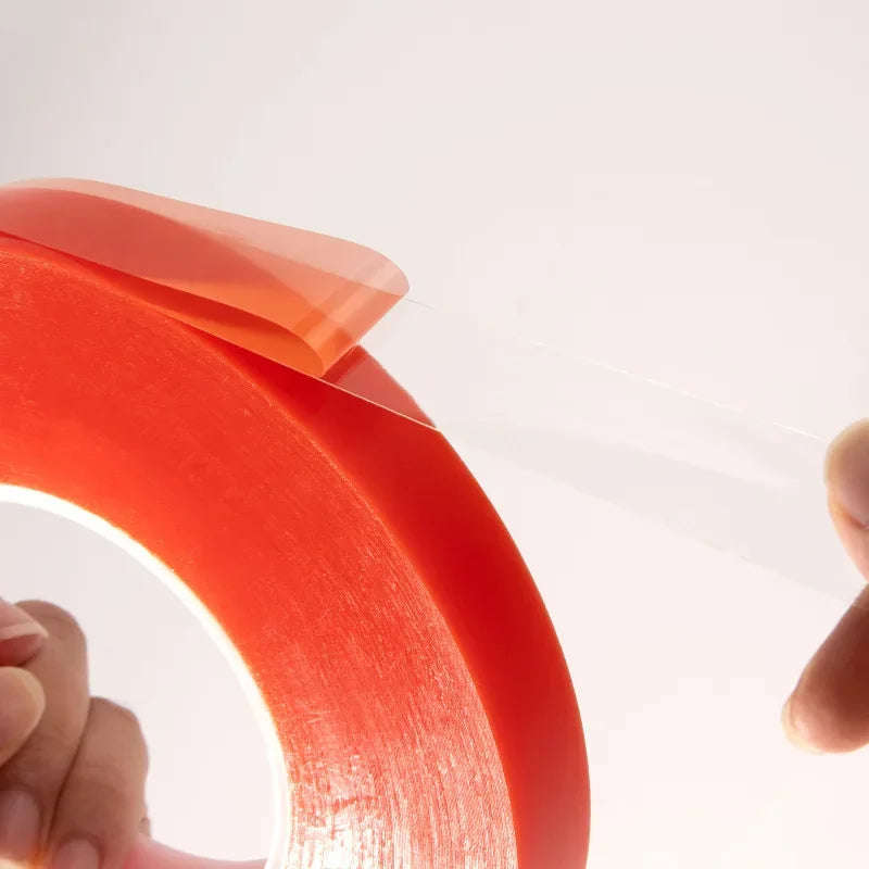 5m Double Sided Heat Resistant High Adhesion Transparent Adhesive Tape