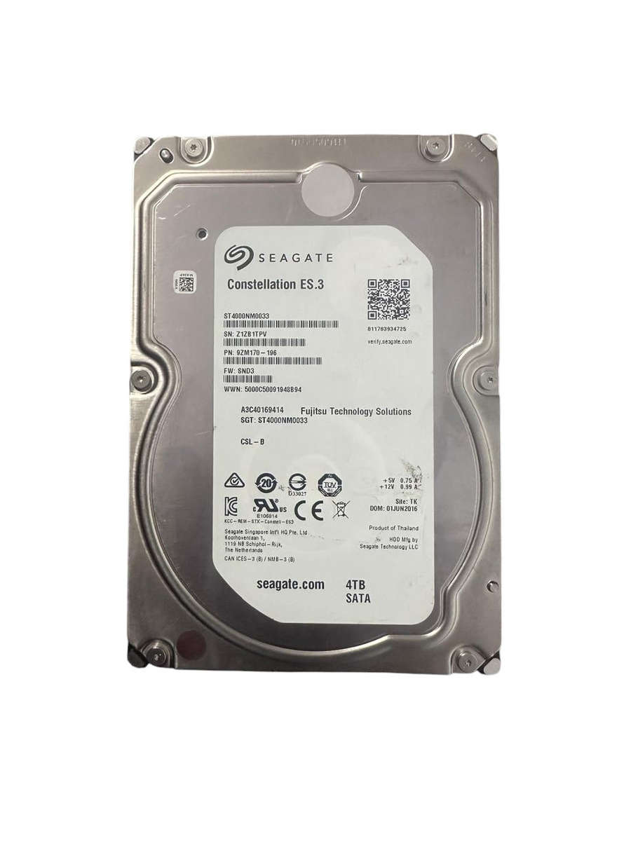 Used Seagate 4TB SATA Internal Hard Drive  3.5" HDD  (10007792)