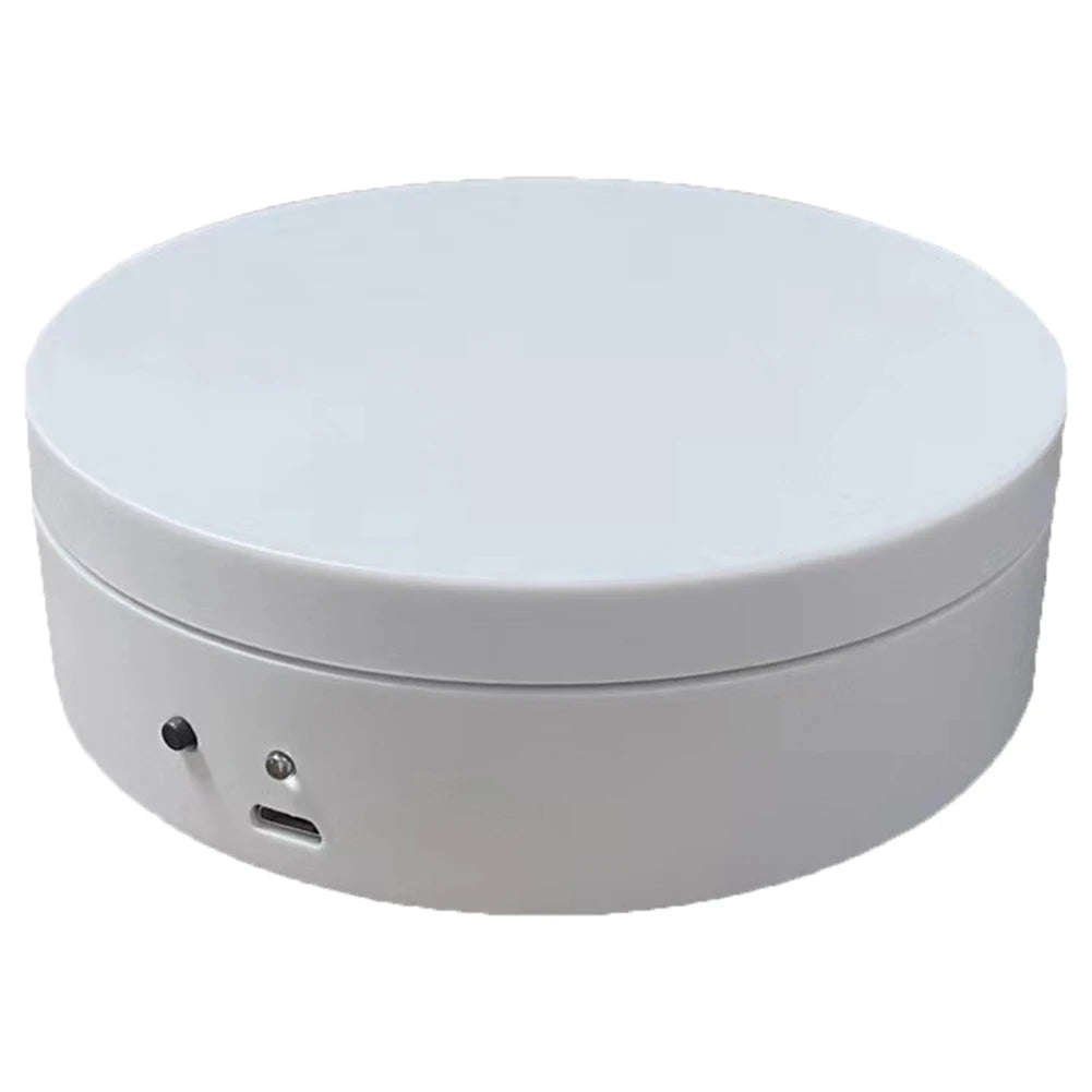360 Degree Rotating USB Powered Display Stand  - White (10007744)