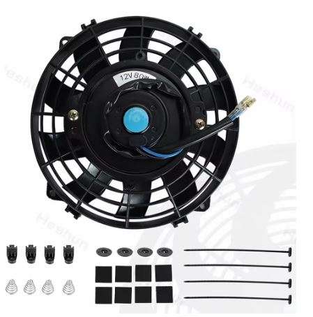 12v 80watt 10 Inch Slim Push/Pull High Performance Electric Radiator Cooling Fan
