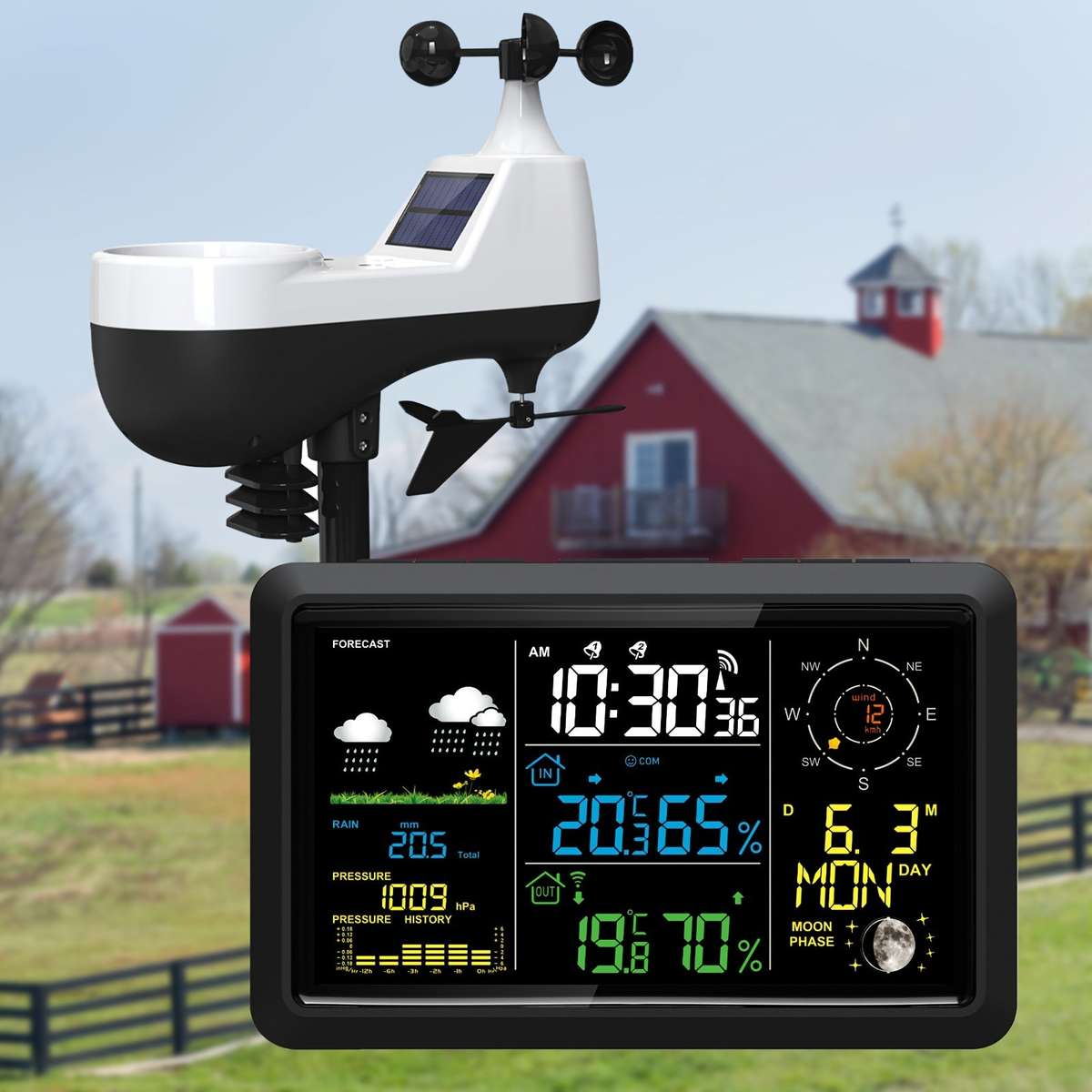 Wireless Weather Station with Outdoor Sensor (10000336)