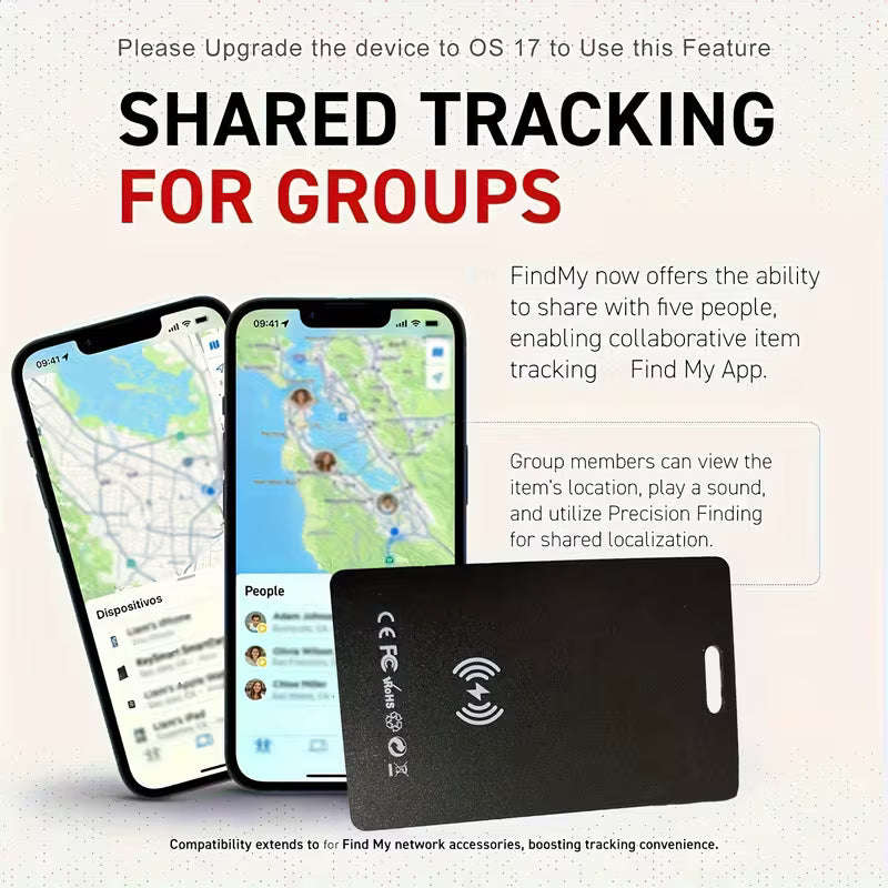 Ultra-Thin Smart Key Wallet Tracker (10007902)