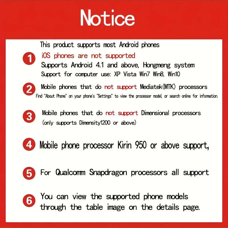 1Meter Cable 5.55mm Lens 3 in 1 Android Phone Endoscope (10007930)