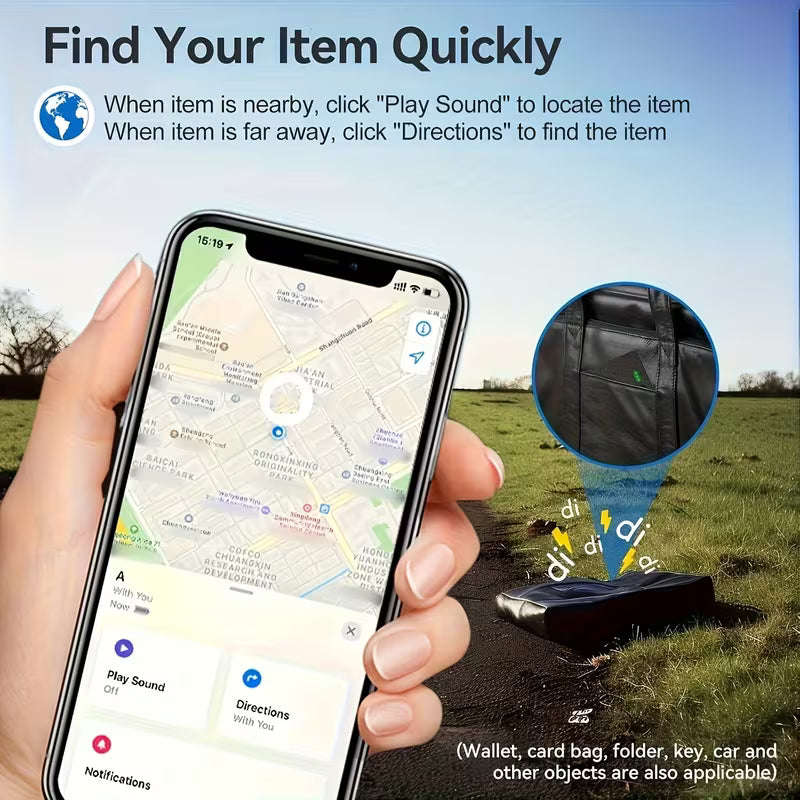 Ultra-Thin Smart Key Wallet Tracker (10007902)