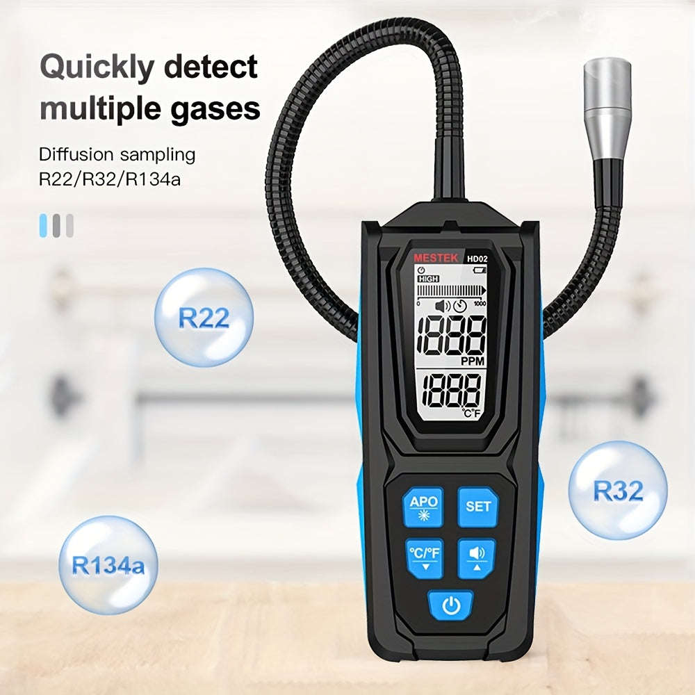 Professional Refrigerant Leak Detector & Halogen Gas Tester (10002519)
