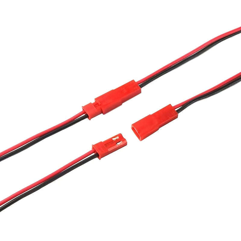 10pcs Male and Female Plug Connectors Cable Lines (10002478)
