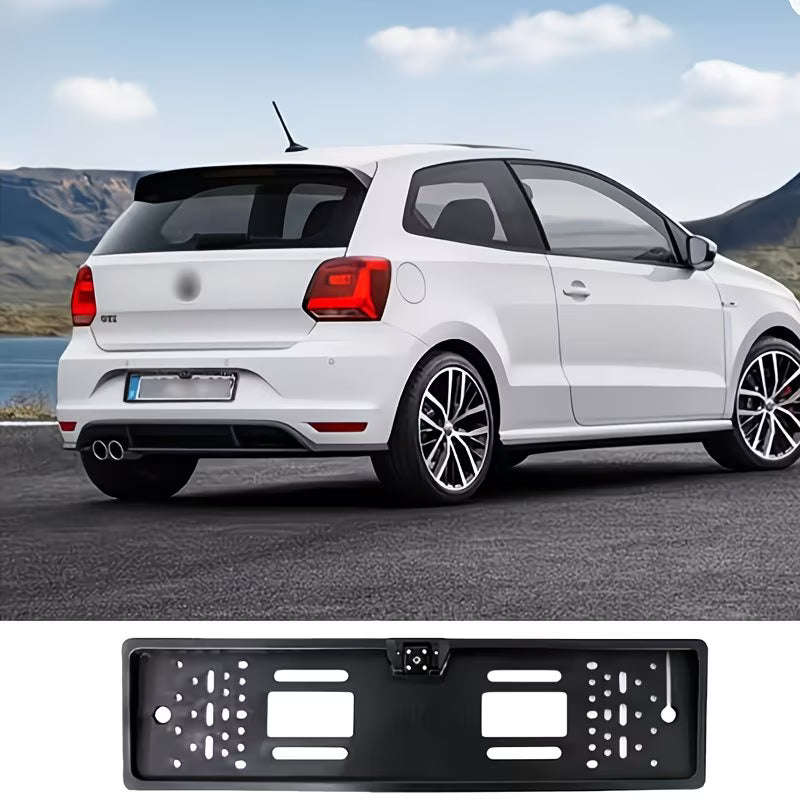 Car Rear View Camera EU European License Plate Frame Waterproof Night Vision LED light (10005069)