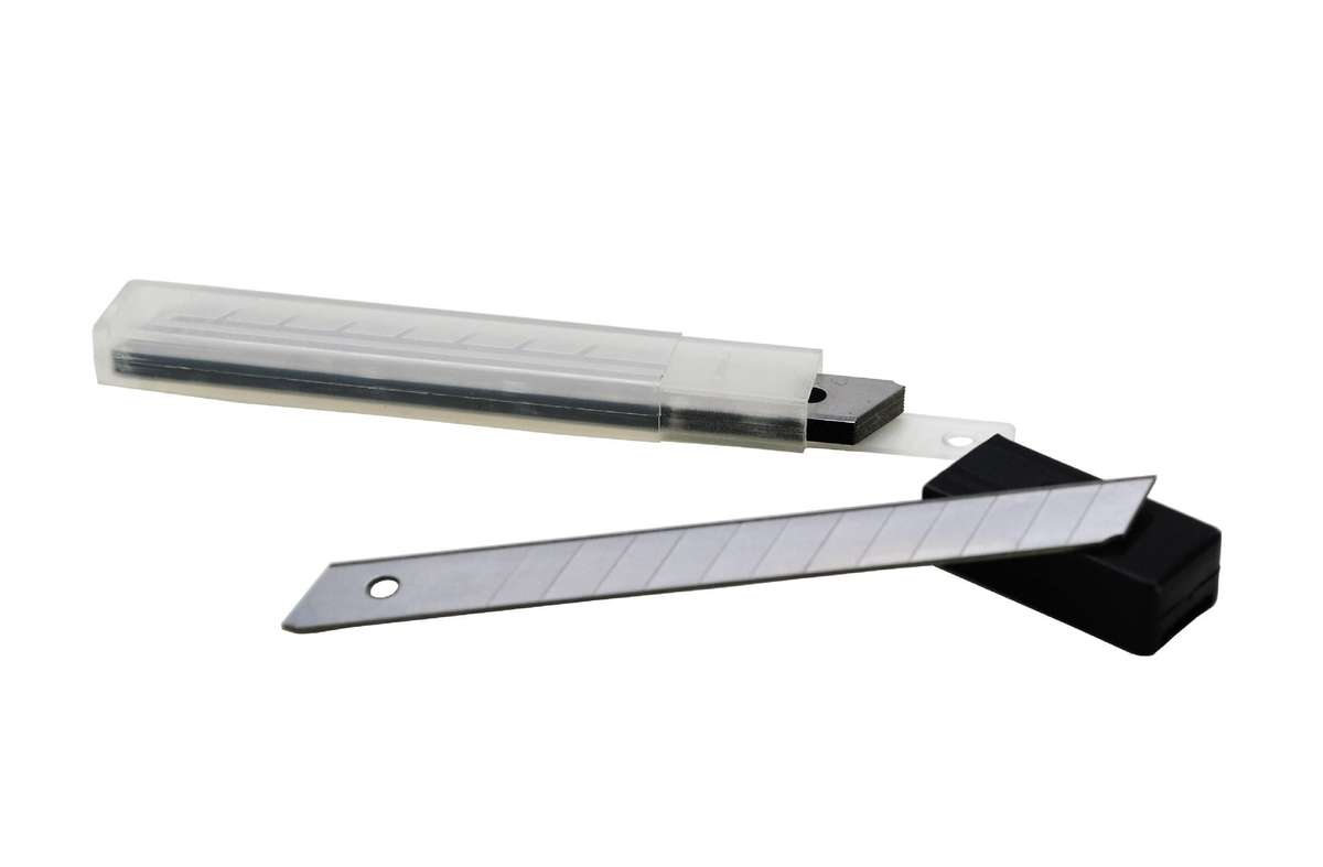 9mm No. 1 Snap-off Craft Knife Blades (Pack of 10)