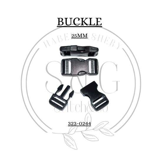 Quick Release Black Buckles (Pack of 10)
