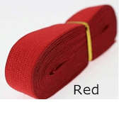 Flat Elastic 25mm various colours