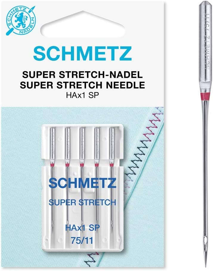 Schmetz HAX1SP Special Super Stretch Sewing Machine needles