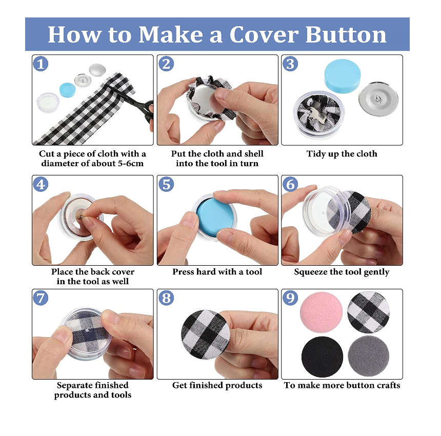 Cover Button Tool - Size 39mm