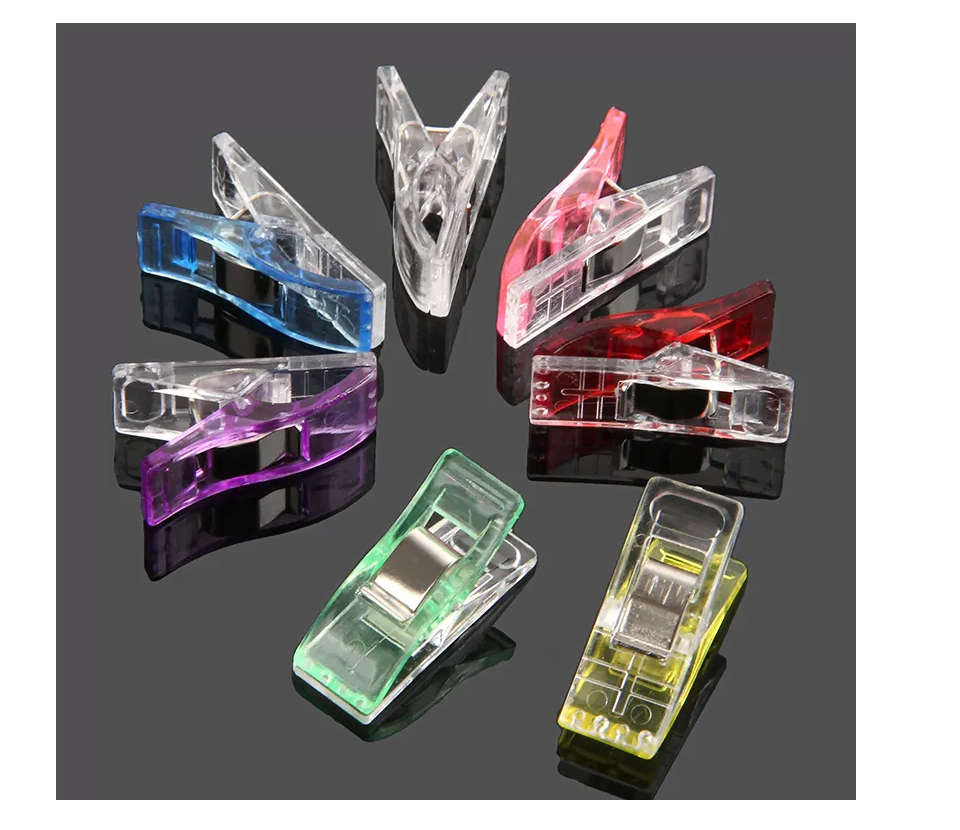 10 Pk Sewing Clips (Wonder Clips) - Multi Purpose Craft Clips for Sewing Quilting Crafting