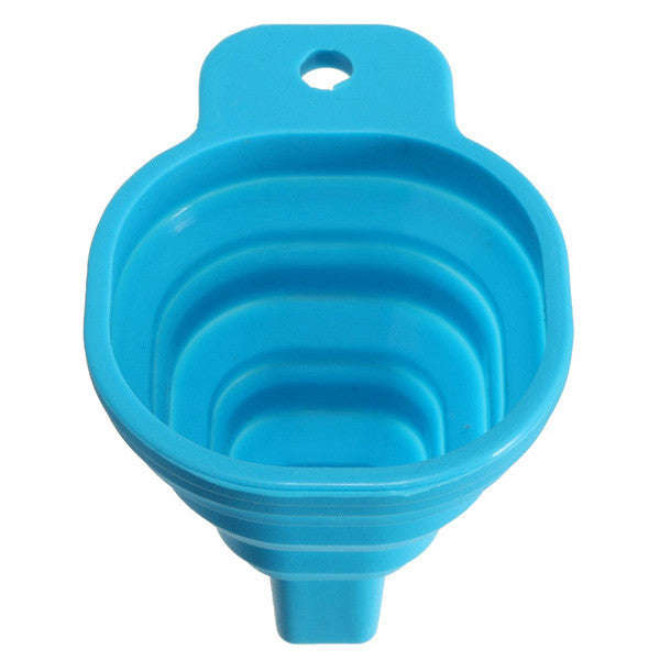*LOCAL STOCK* Silicone Collapsible Mini Filling Kitchen Funnel - Green