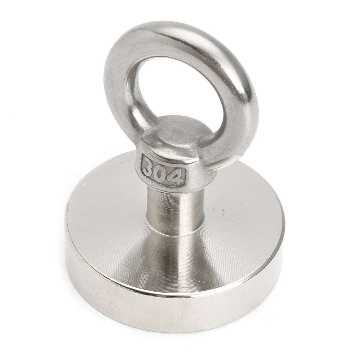 Eyebolt 48mm x 60mm Metal Detector Ring Neodymium Magnet