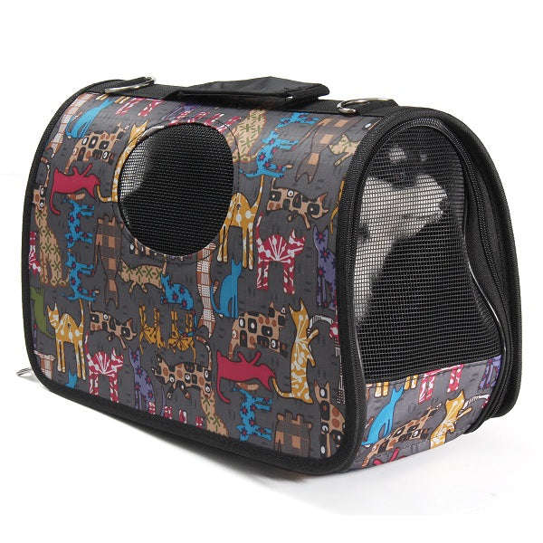 *LOCAL STOCK* Pet Dog Cat Carrier Folding Carry Bag - #01