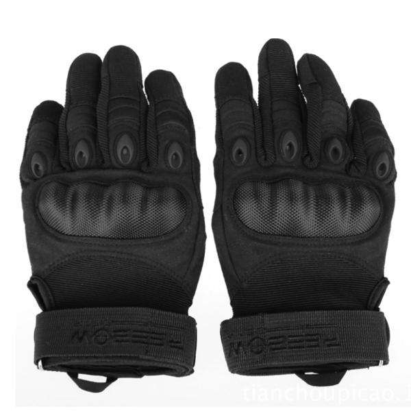 Motorcycle Bicycle Full Finger Gloves - M