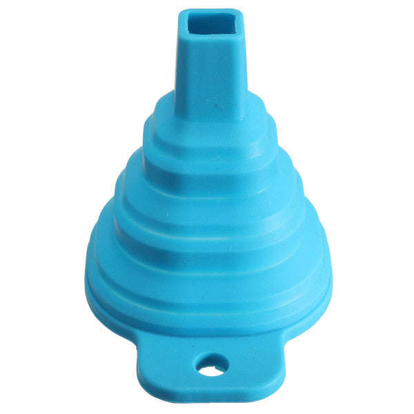 *LOCAL STOCK* Silicone Collapsible Mini Filling Kitchen Funnel - Green