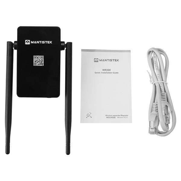 MantisTek 300Mbps WiFi Router Repeater Extender