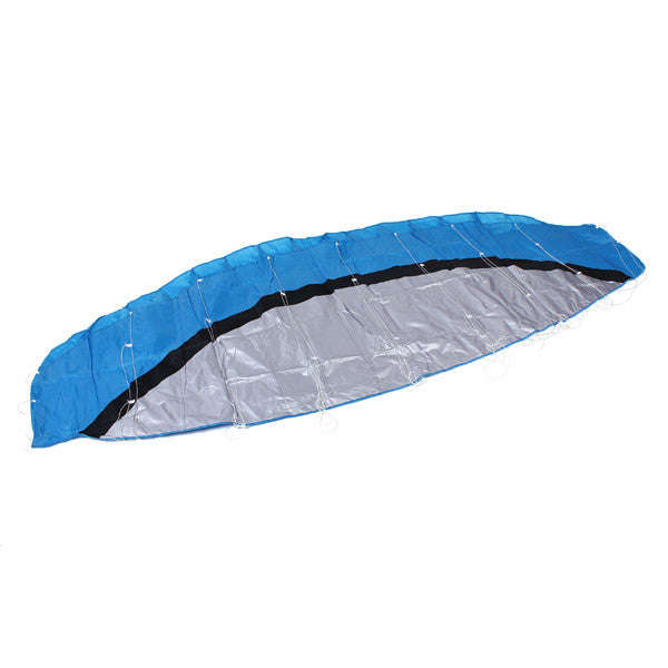 Frameless 2.5m Stunt Parafoil Kite - Blue