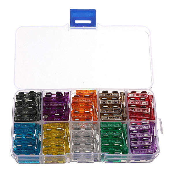 100Pcs Blade Car Fuse Kit