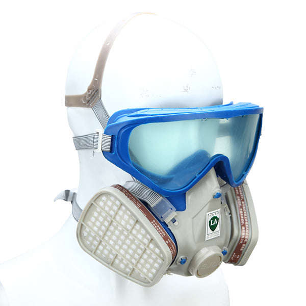 *LOCAL STOCK* Respirator Gas Paint Chemical Face Mask Goggles