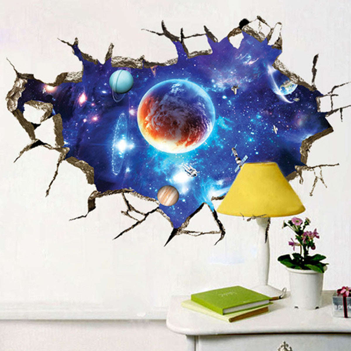 *LOCAL STOCK* 3D Outer Space Galaxy Wall Decal Sticker