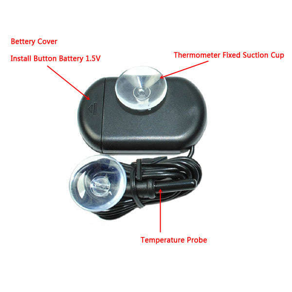 *LOCAL STOCK* Digital Fish Aquarium Terrarium Water LCD Thermometer