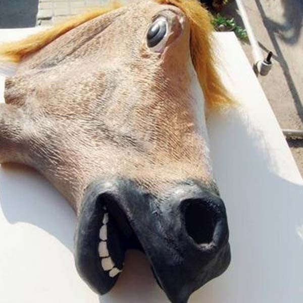 Horse Head Halloween Face Mask