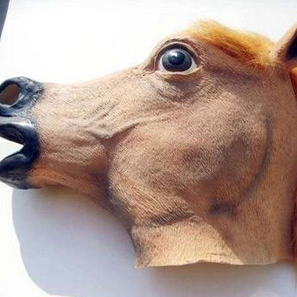*LOCAL STOCK* Horse Head Halloween Face Mask