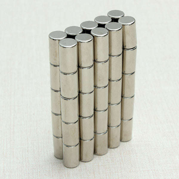 *LOCAL STOCK* 50pcs 6x10mm Discs Rare Earth Neodymium N52 Magnets