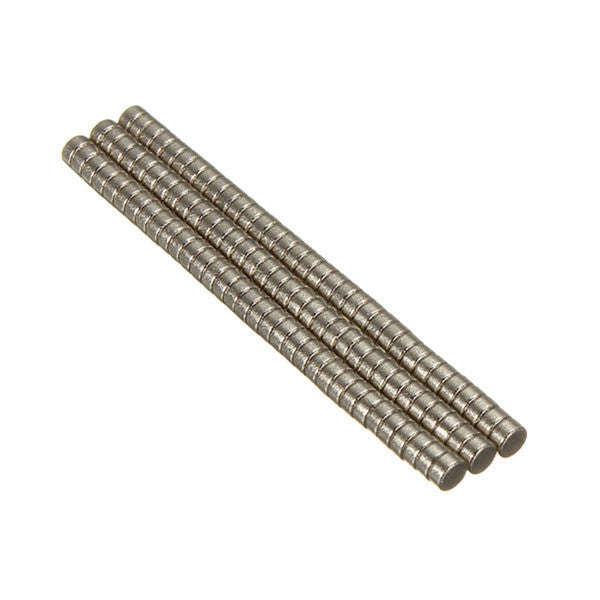 *LOCAL STOCK* 100pcs 2mm x 1mm N50 Round Rare Earth Neodymium Magnets