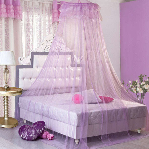 *LOCAL STOCK* Lace Bedding Mosquito Hanging Net - White