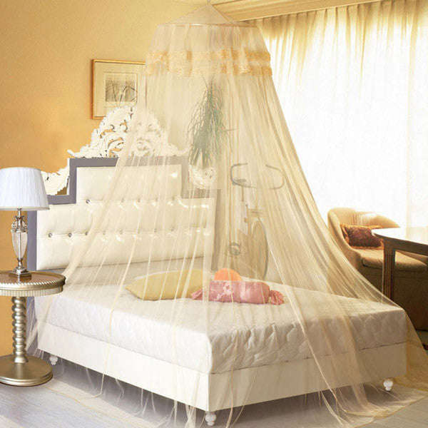 *LOCAL STOCK* Lace Bedding Mosquito Hanging Net - White