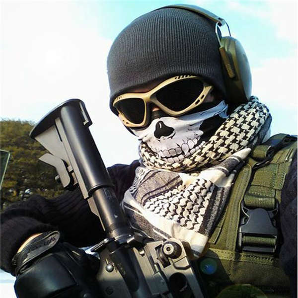 *LOCAL STOCK* Skull Ghost Balaclava Bandana