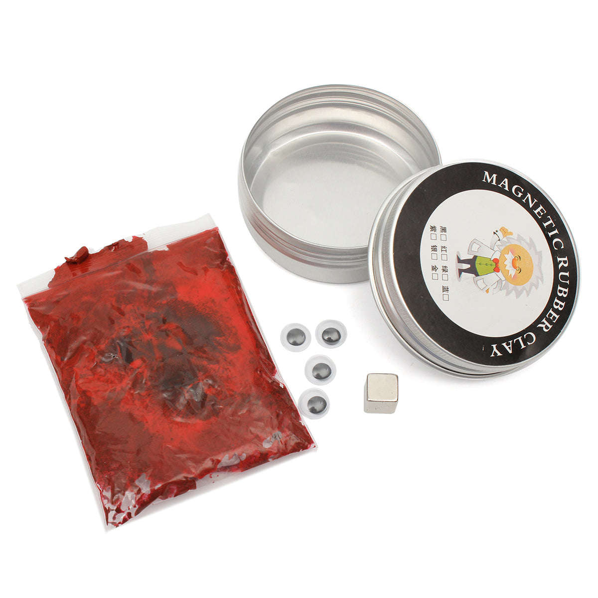 Magnetic Plasticine Putty Magnet - Black