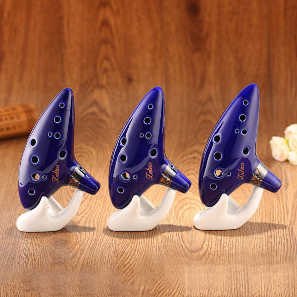 12 Hole Ceramic Handcrafted Zelda Ocarina