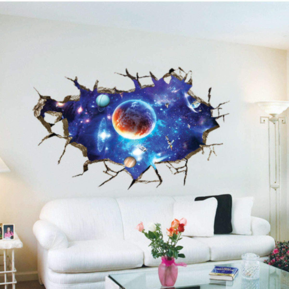 *LOCAL STOCK* 3D Outer Space Galaxy Wall Decal Sticker