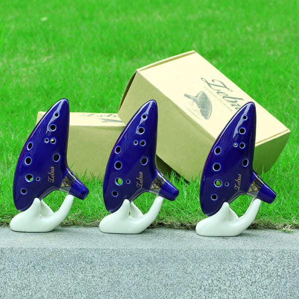 12 Hole Ceramic Handcrafted Zelda Ocarina