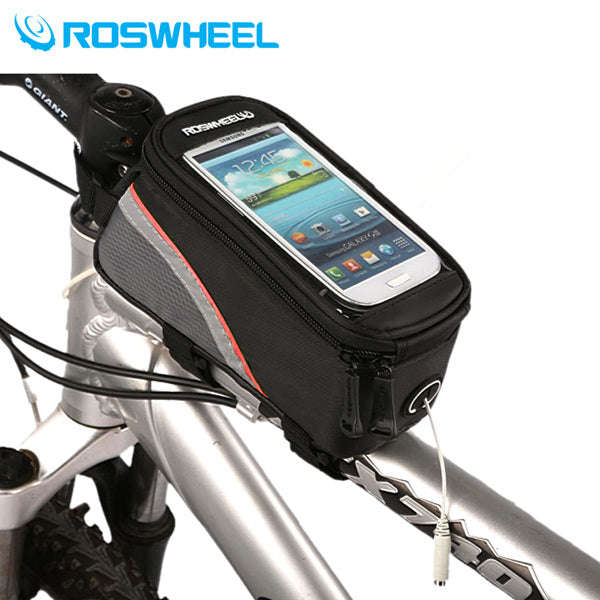 Bicycle Phone Cycling Bike Bag - Red / M