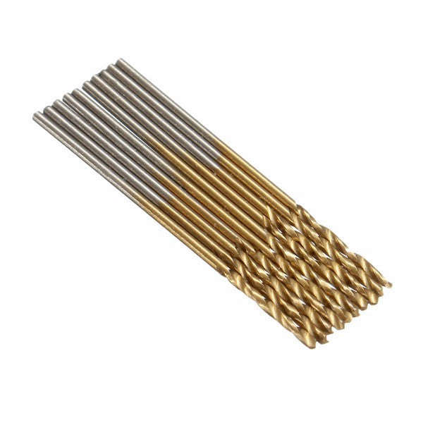 *LOCAL STOCK* 50PCS 1/1.5/2/2.5/3mm Titanium Coated HSS Steel Drill Bit Set