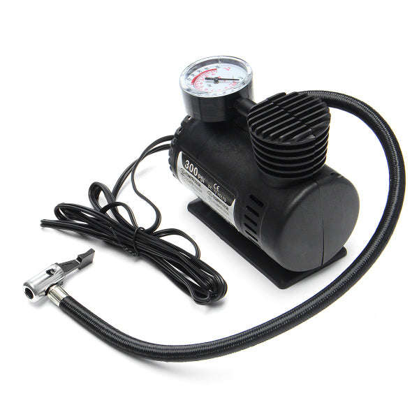Mini DC 12V Electric Car Inflatable Pumping Air Pumps Compressor 300 PSI